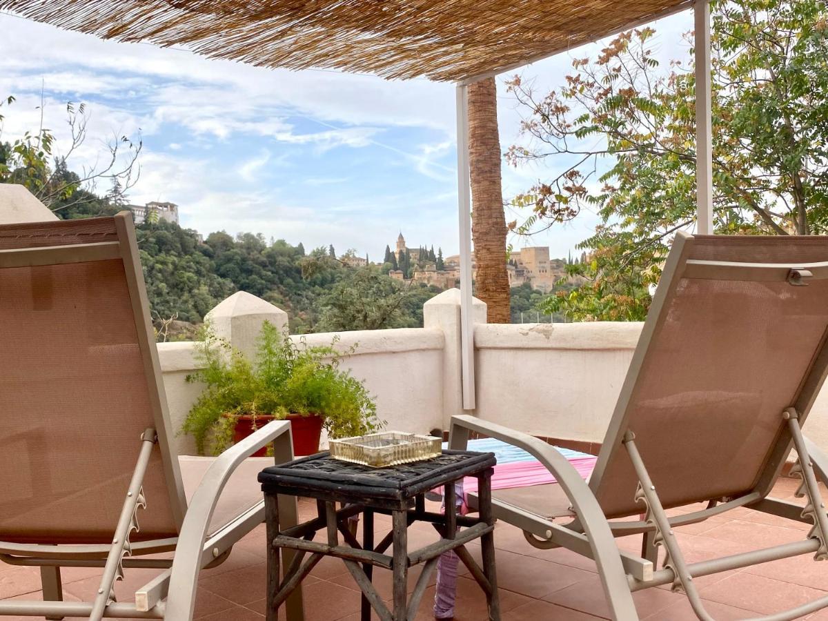 Apartmán Cueva Con Vistas A La Alhambra Granada Exteriér fotografie